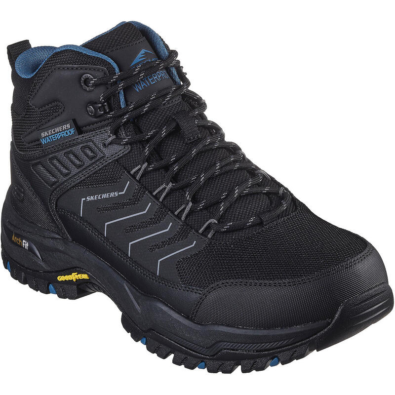 Ghete barbati Skechers Trekkings Arch Fit Dawson Raveno, Negru
