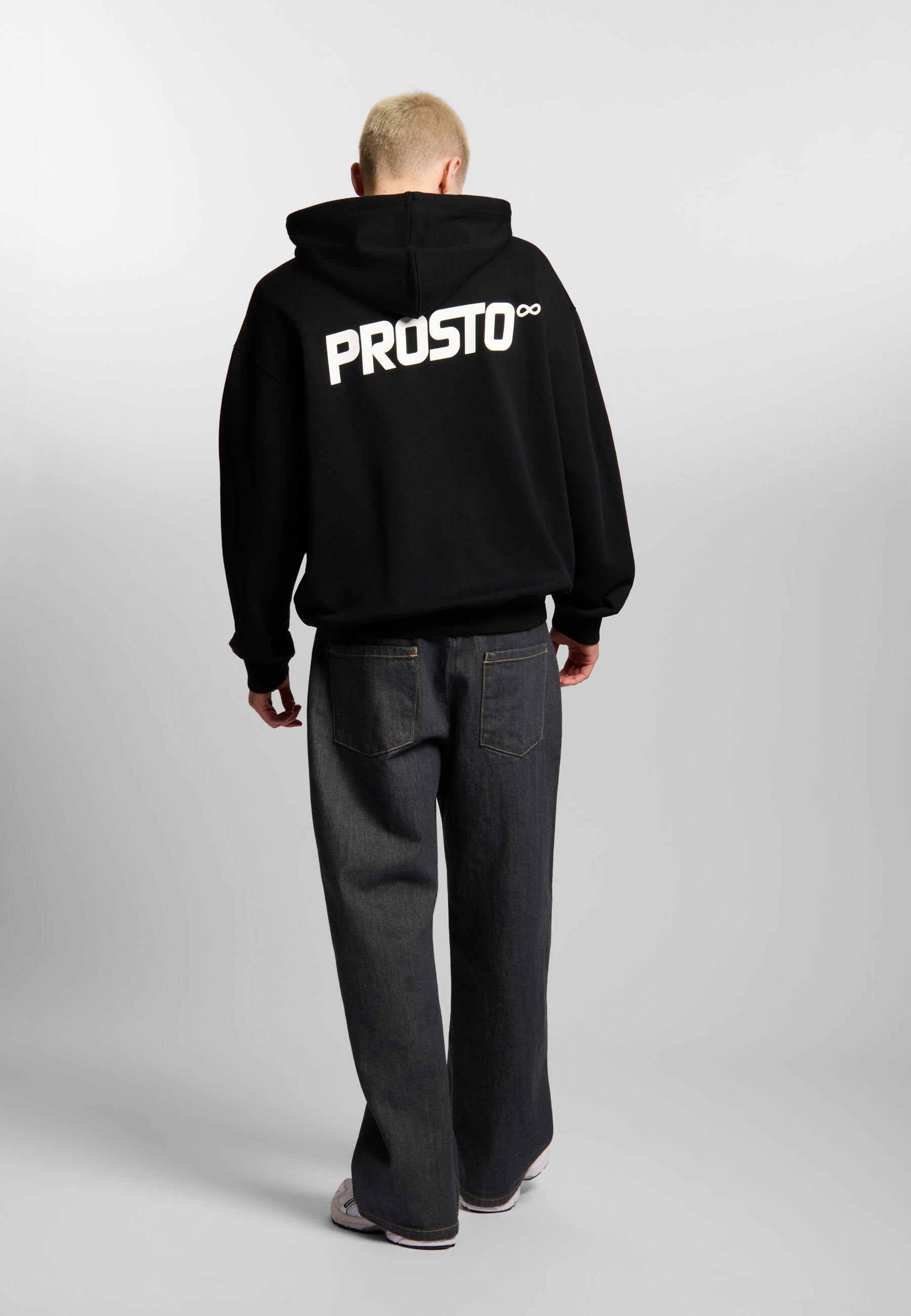 Bluza sportowa męska Prosto Infinity z kapturem 4/6
