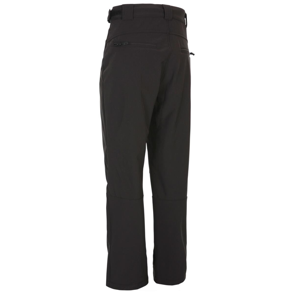 Mens Softshell Waterproof Trouser With Side Waist Adjusters - Hemic 4/7