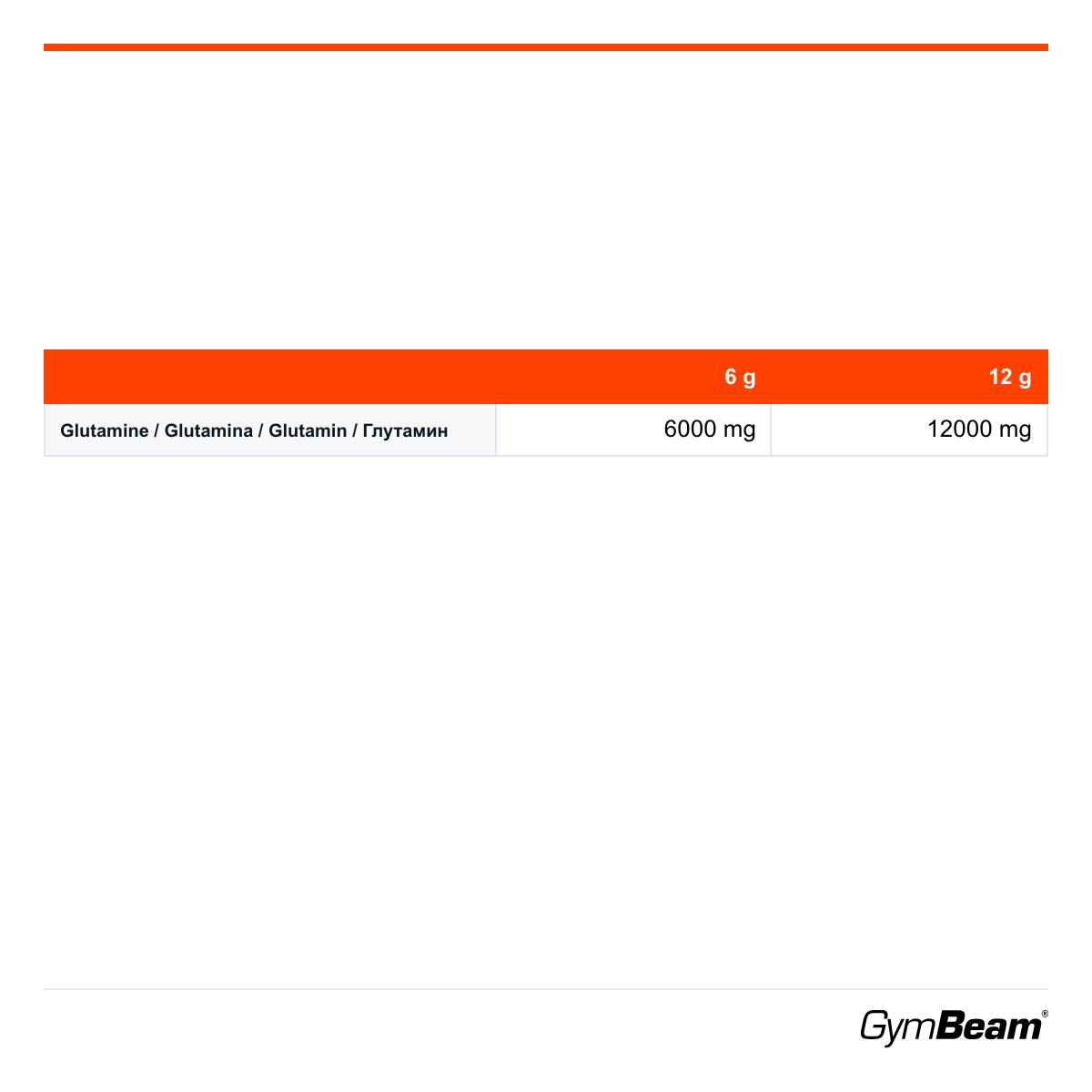 GYMBEAM L-Glutamina 500 g 2/2