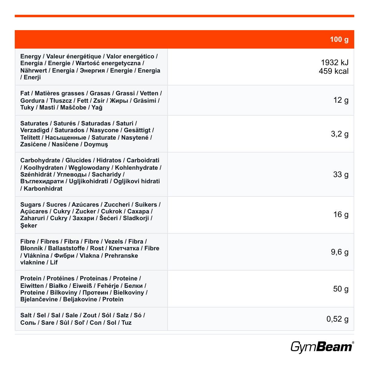 Masło orzechowe w proszku GymBeam 190 g 2/2