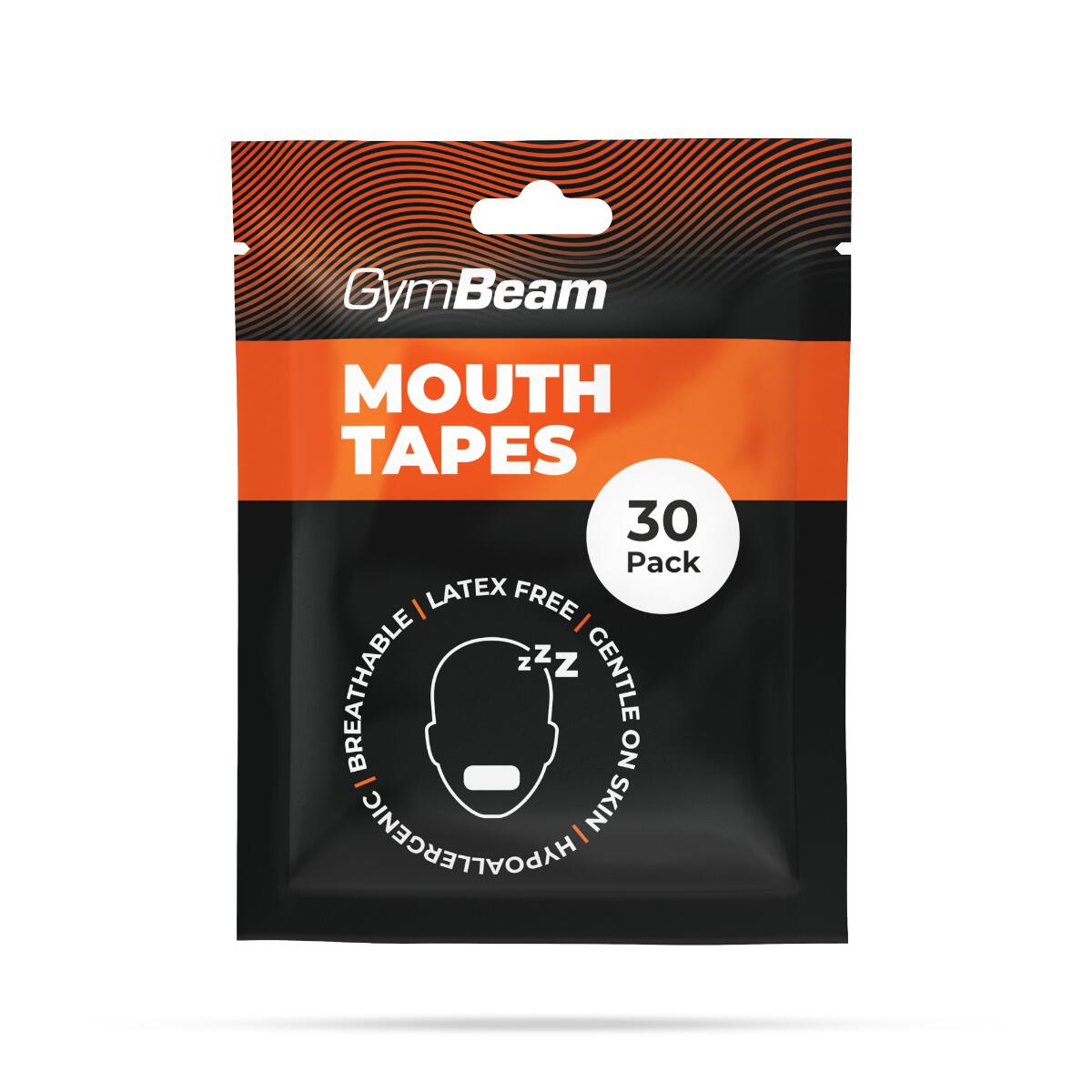 Taśmy na usta GymBeam 30 szt. black 3/5