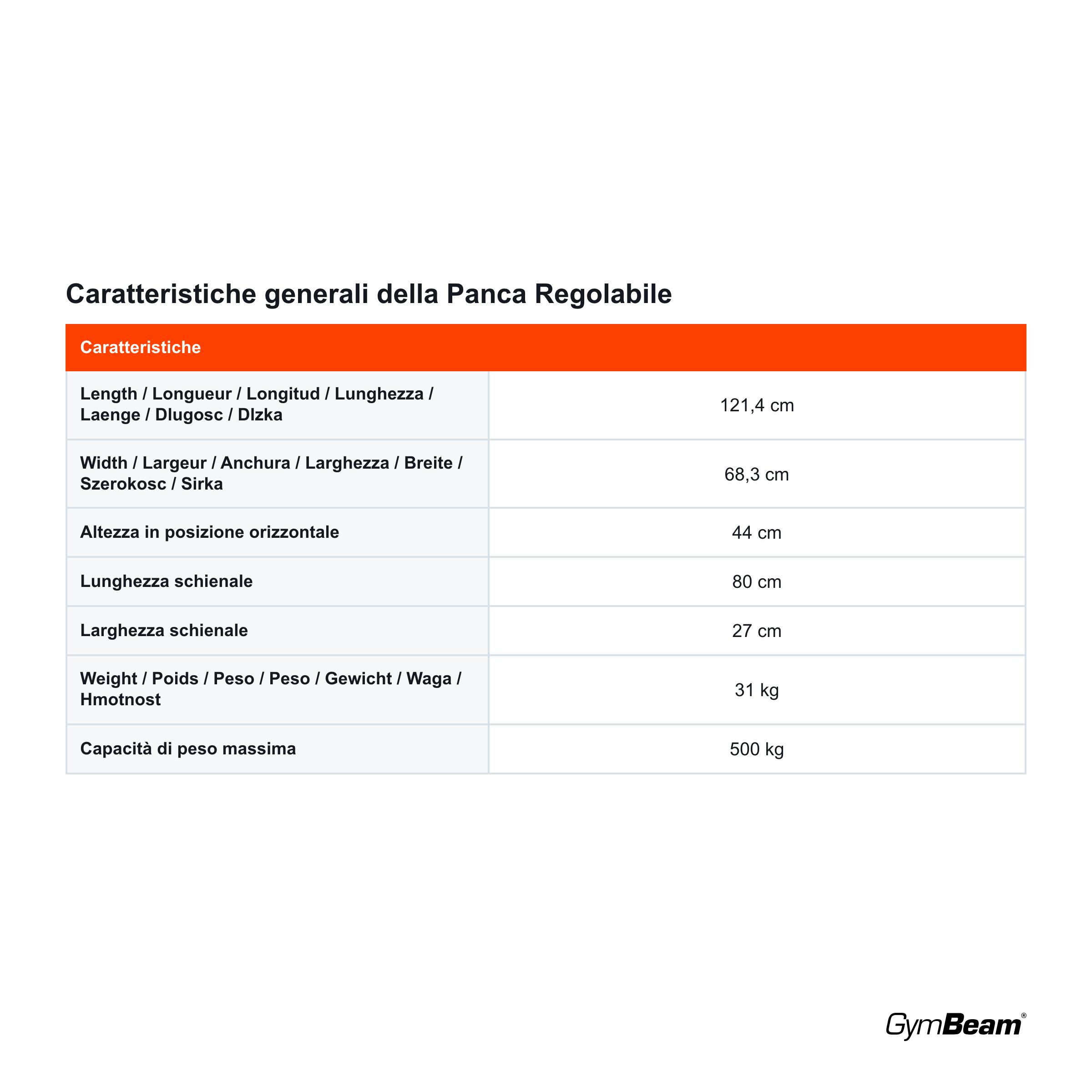 Panca Regolabile 7/7