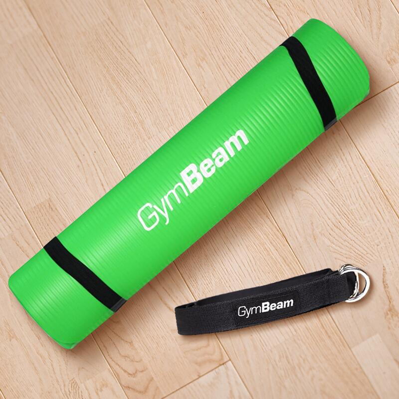 Tappetino yoga antiscivolo 180x61x1 cm verde Mat 2/5