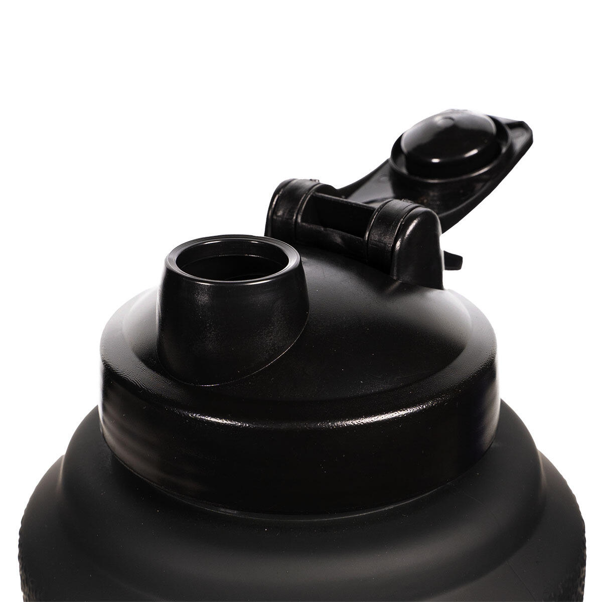 Borraccia fitness PETG polypropylén Silicon 2,5 L nera Hydrator 3/3