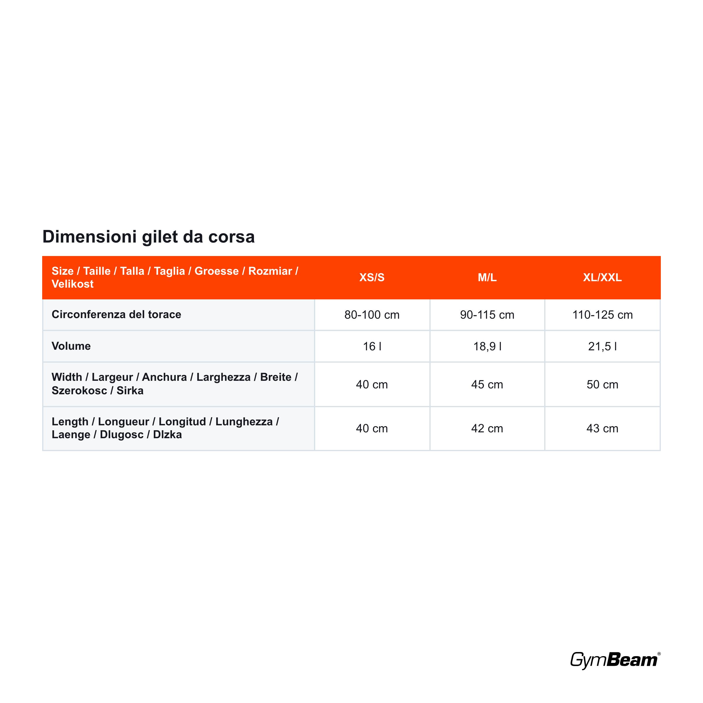 Gilet Trail da Corsa Riflettente - GymBeam 7/7
