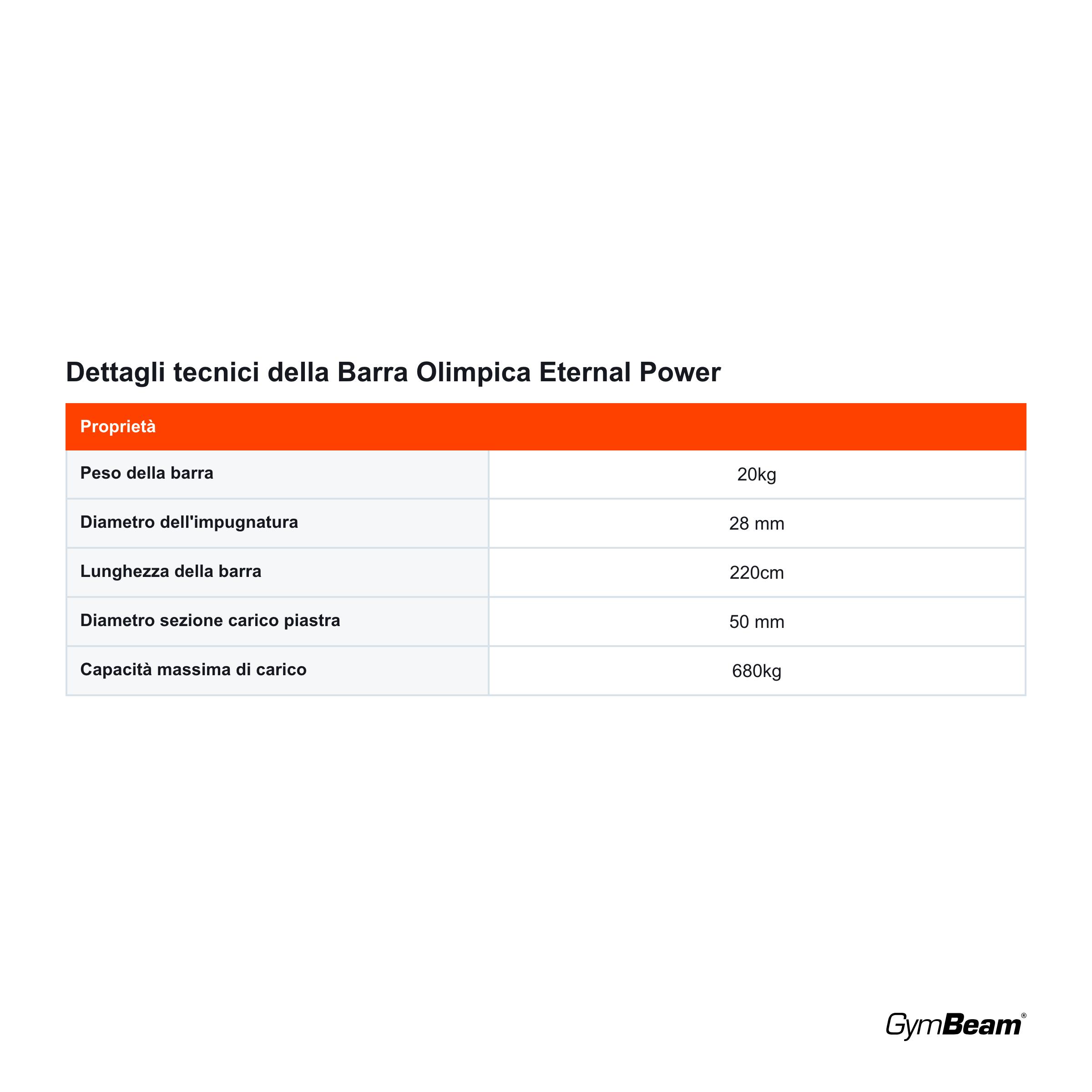 Barra Olimpica Eternal Power 5/5