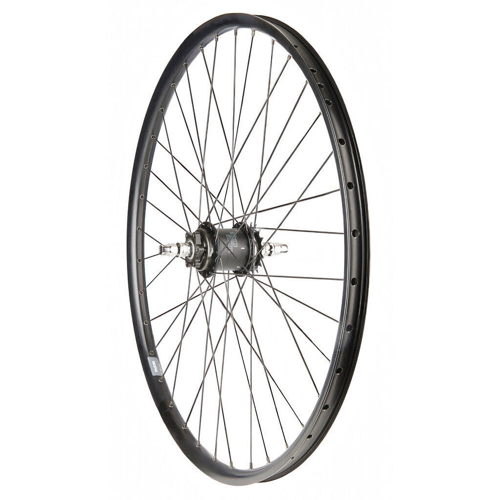 Rueda trasera Roland 28" 36g a2k dw con rueda libre, negro 2/2