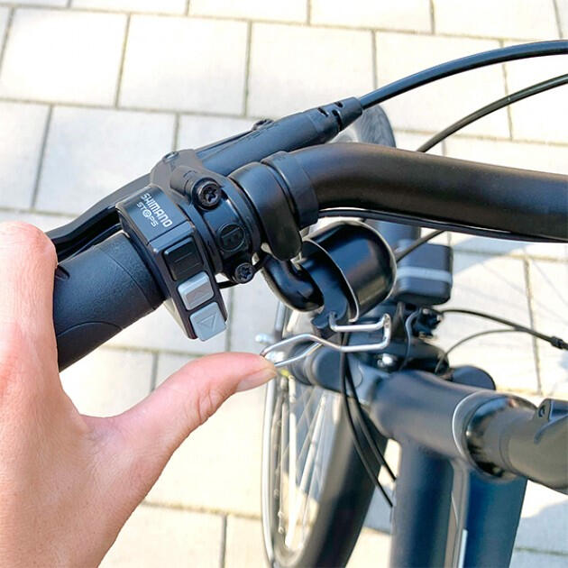 Campanello Widek per e-bike, nero. 3/4