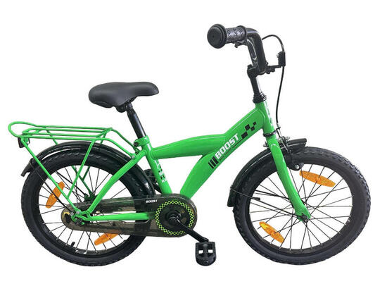 Bikefun Boost 18 Zoll Jungenfahrrad, Stahlrahmen, Grün