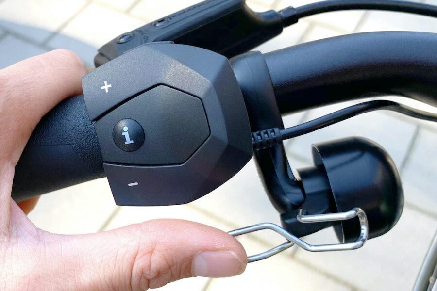 Campanello Widek per e-bike, nero. 2/4