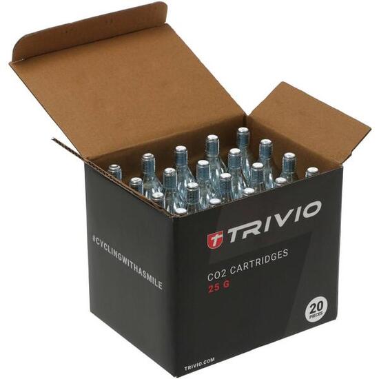 Trivio CO2-Kartuschen 25 g Packung 20 Stück