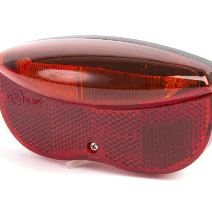 IKZI 8cm Bicycle Rear Light with Reflector