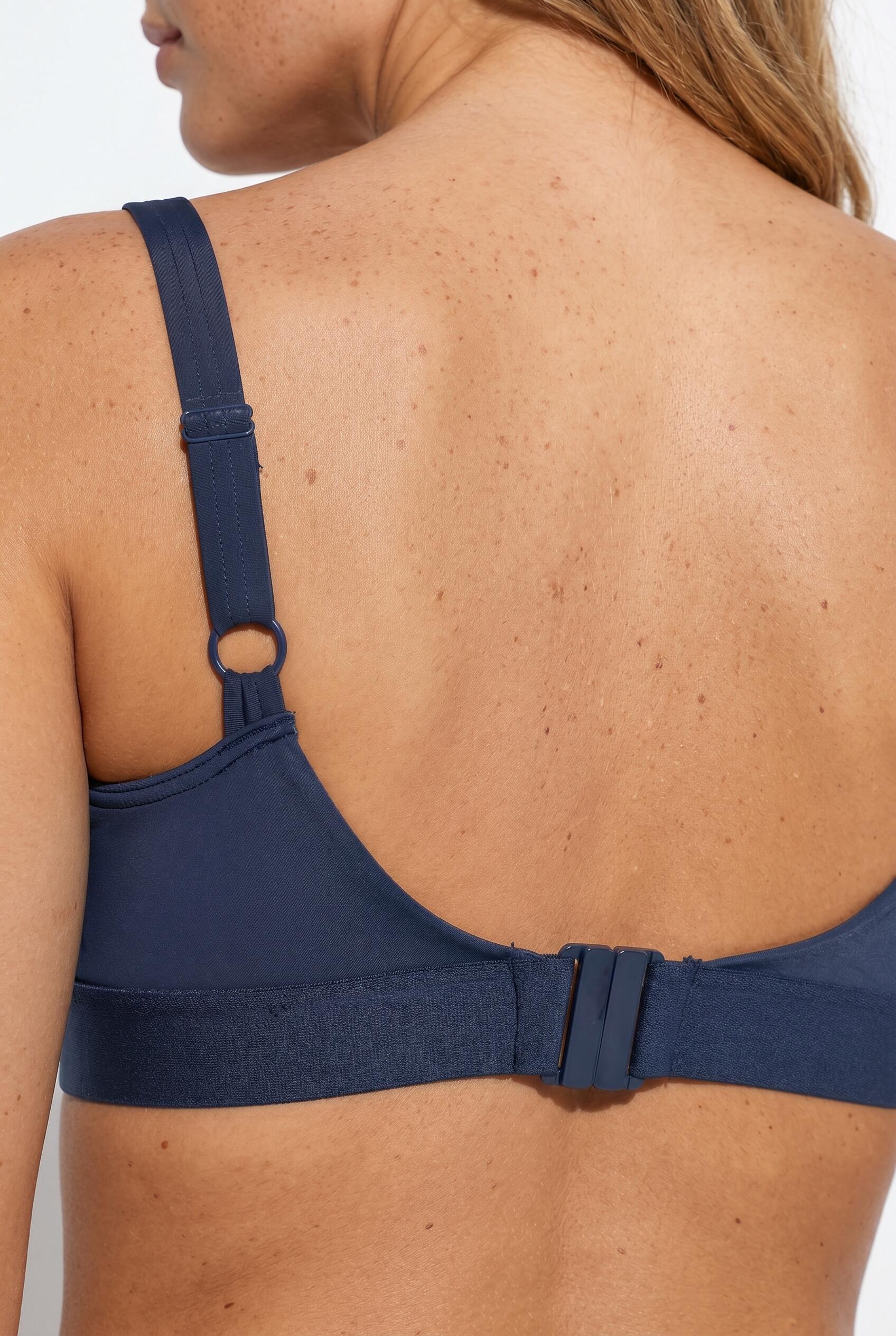Femme Haut de bikini sans bonnets souples. Doublure intégrale. Matière recyclée 5/7