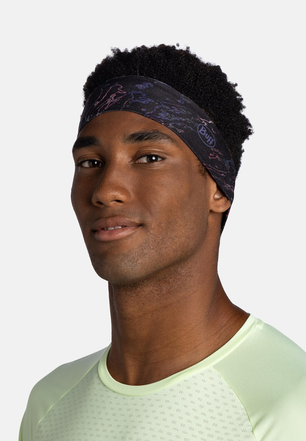 Cinta CoolNet UV® Slim Unisex Buff Negro 5/5