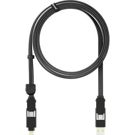 Uniwersalny kabel do ładowania inCharge XL 2m iPhone, Samsung - USB, USB-C,