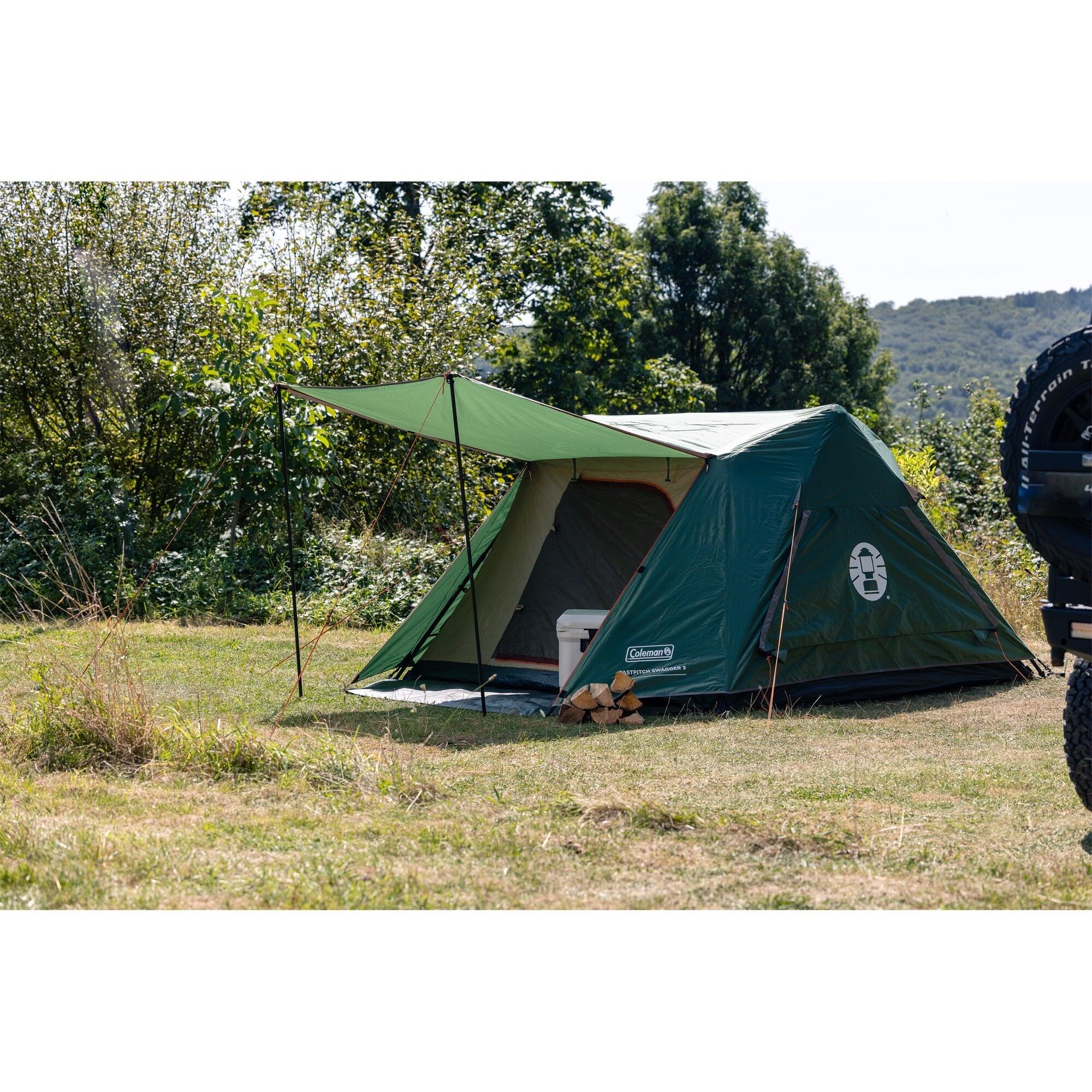 Coleman FastPitch Swagger 3 Tent, 3-Person, Green 7/7