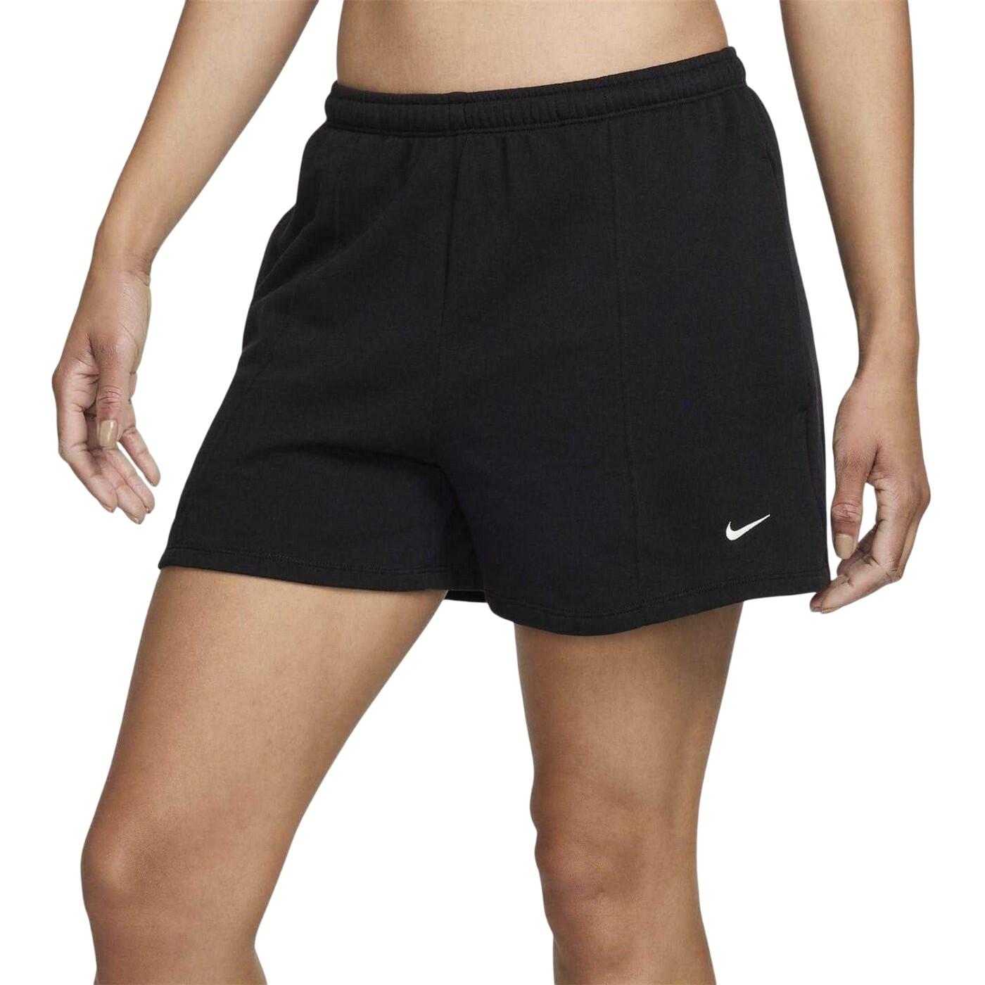 Nike Womens/Ladies Fleece Elasticated Waist Relaxed Fit Sweat Shorts