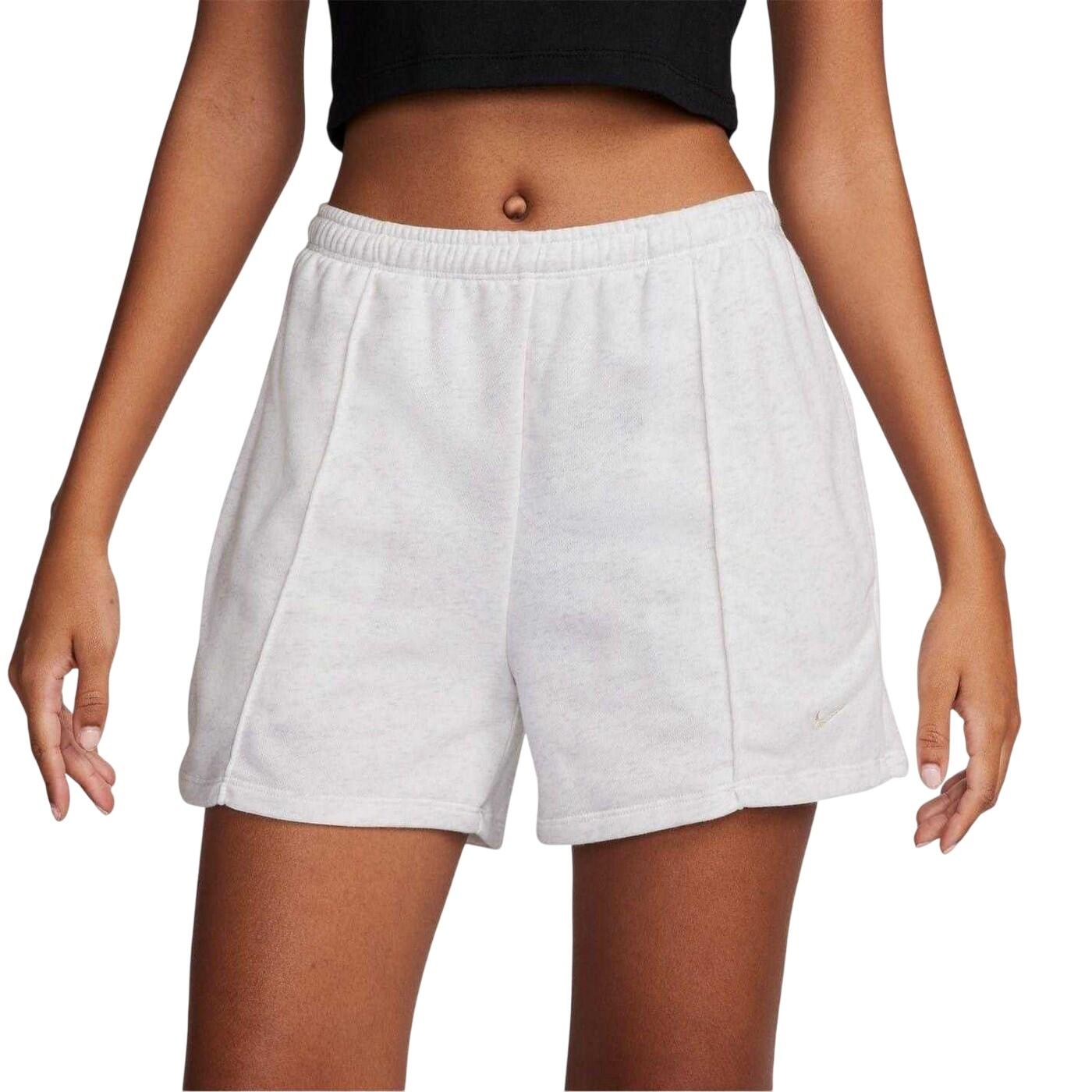 Nike Womens/Ladies Fleece Elasticated Waist Relaxed Fit Sweat Shorts