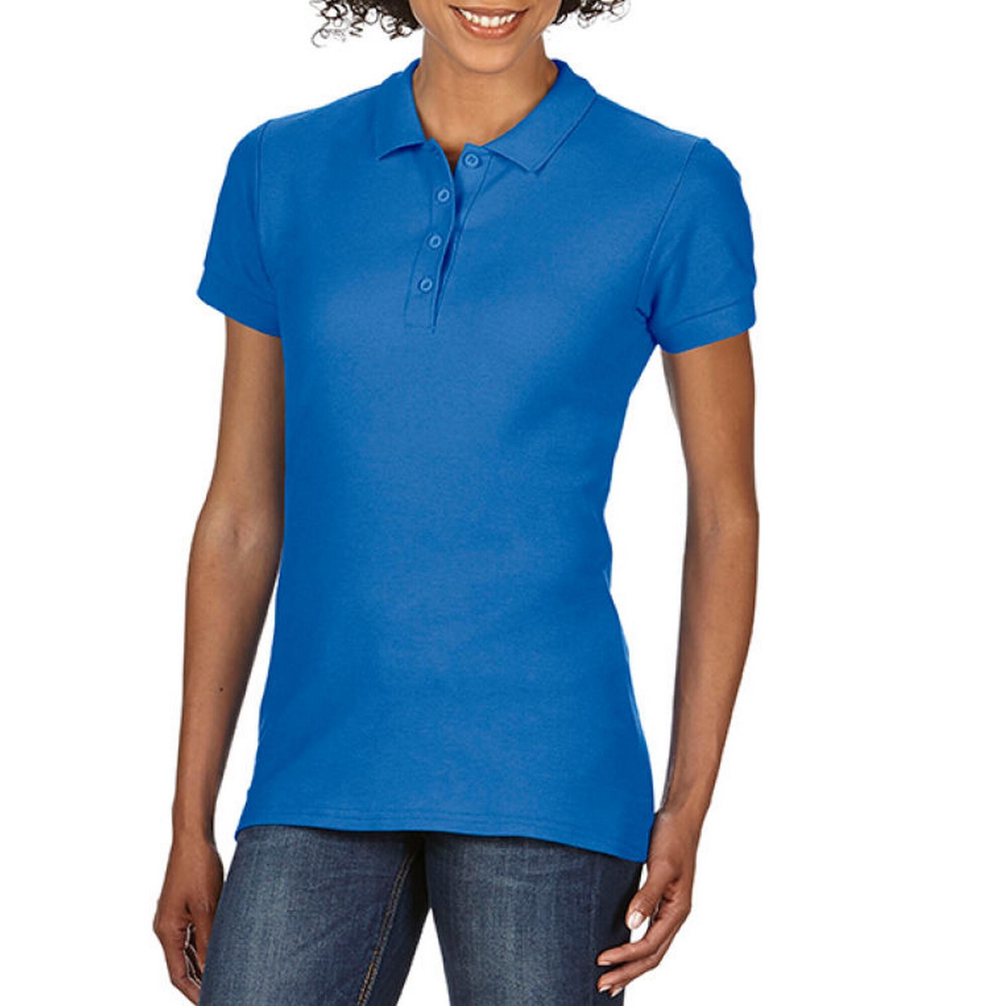 Gildan Womens/Ladies Double Piqué Polo Shirt