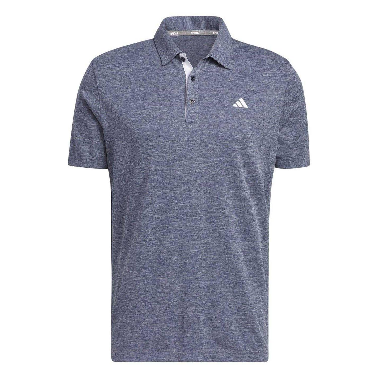Adidas Mens Heather Golf Polo Shirt