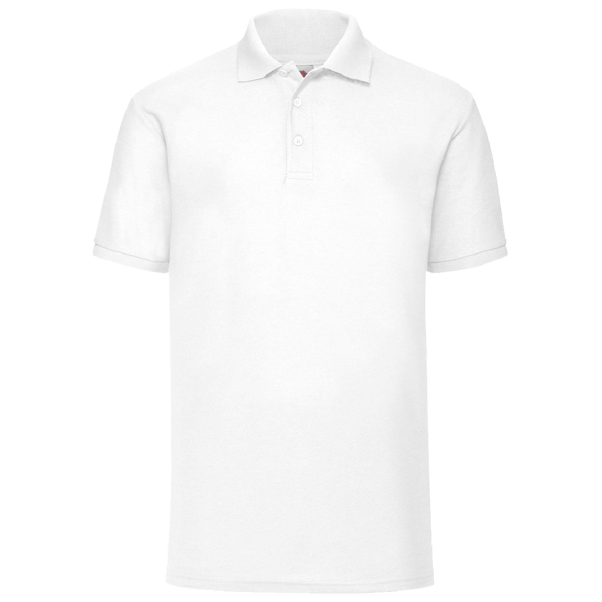 Fruit Of The Loom Mens 65/35 Pique Short Sleeve Polo Shirt
