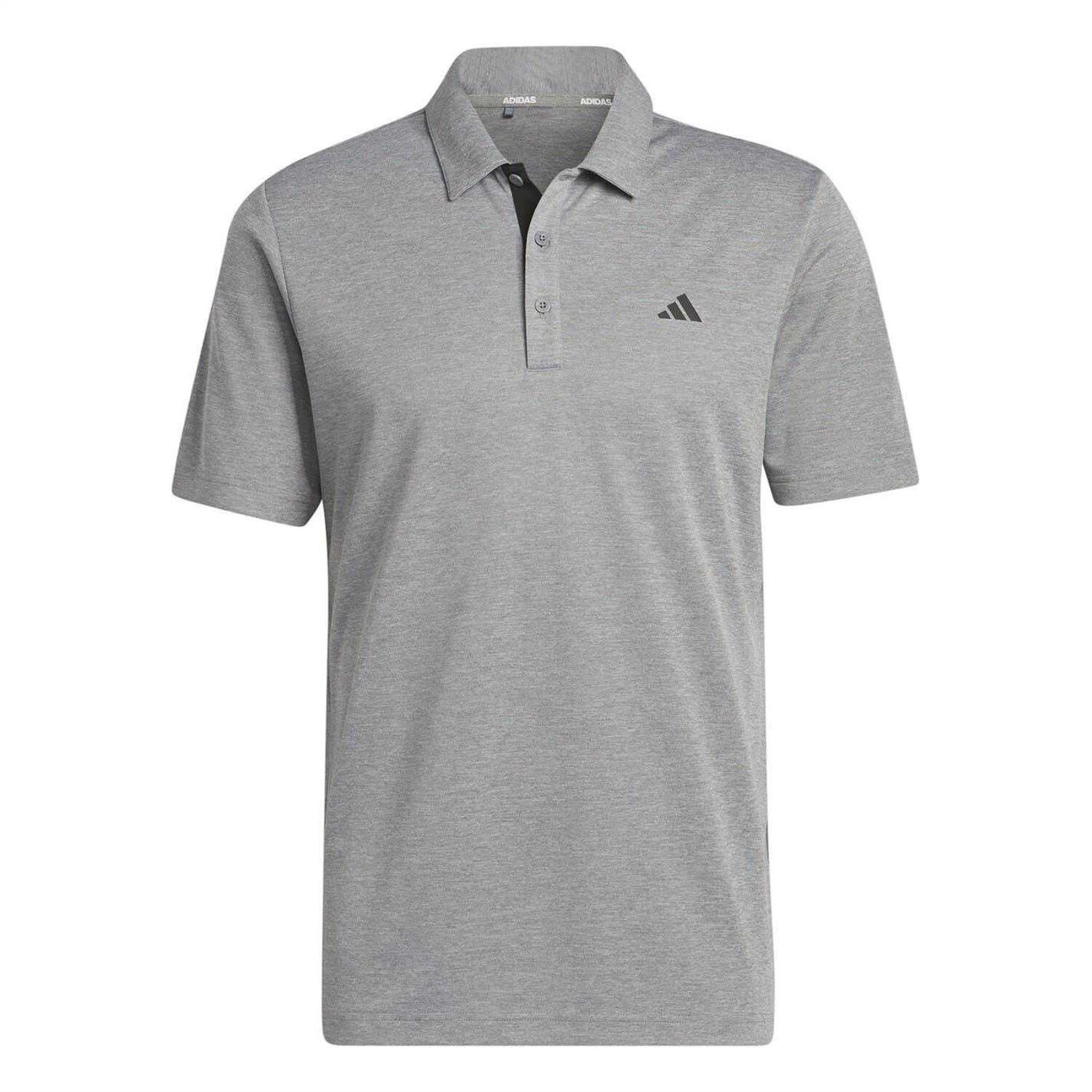 Adidas Mens Heather Golf Polo Shirt