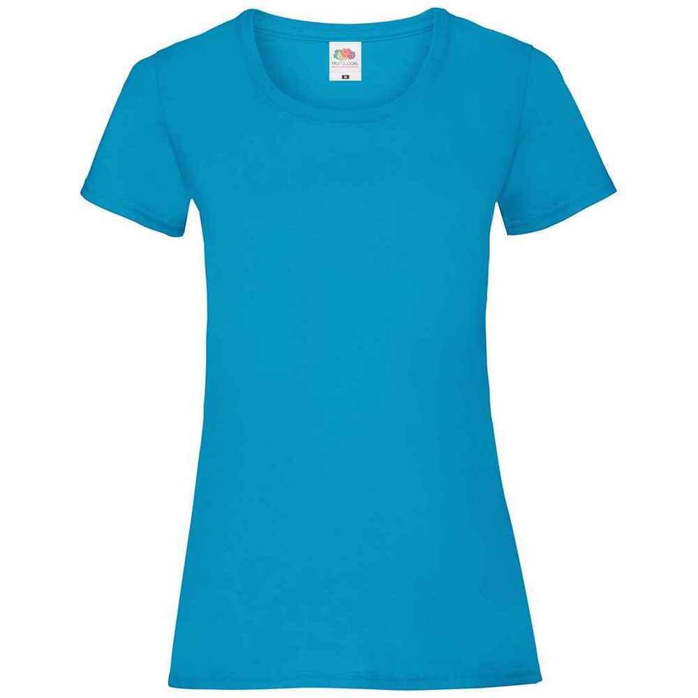 Fruit of the Loom Womens/Ladies Valueweight Heather Lady Fit T-Shirt