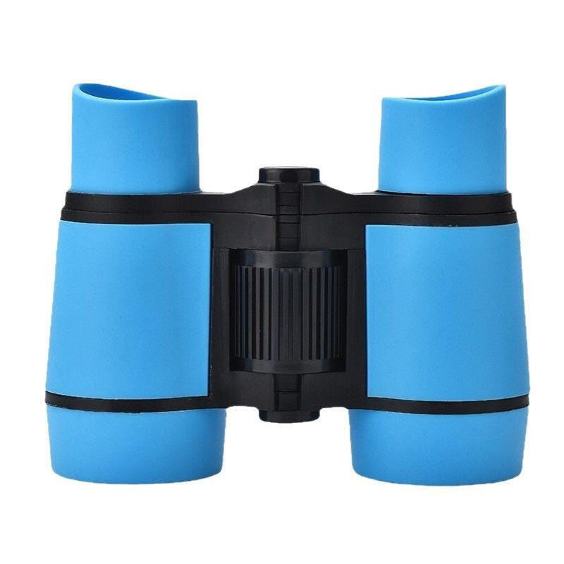6X30 Lightweight Kids Binoculars with Shoulder Strap - Blue