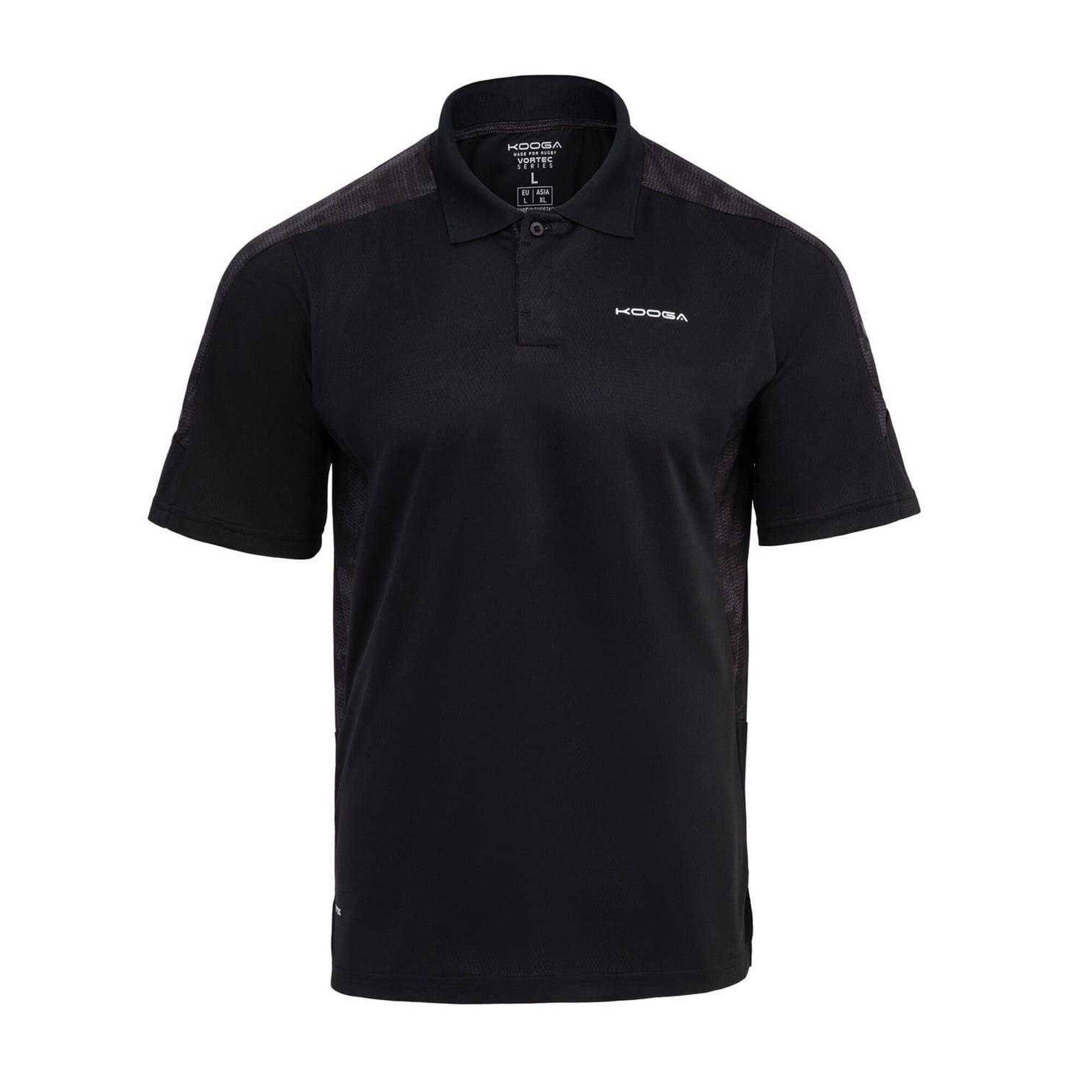 KooGa Mens Vortec Rugby Polo Shirt