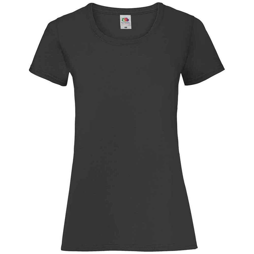 Fruit of the Loom Womens/Ladies Valueweight Heather Lady Fit T-Shirt