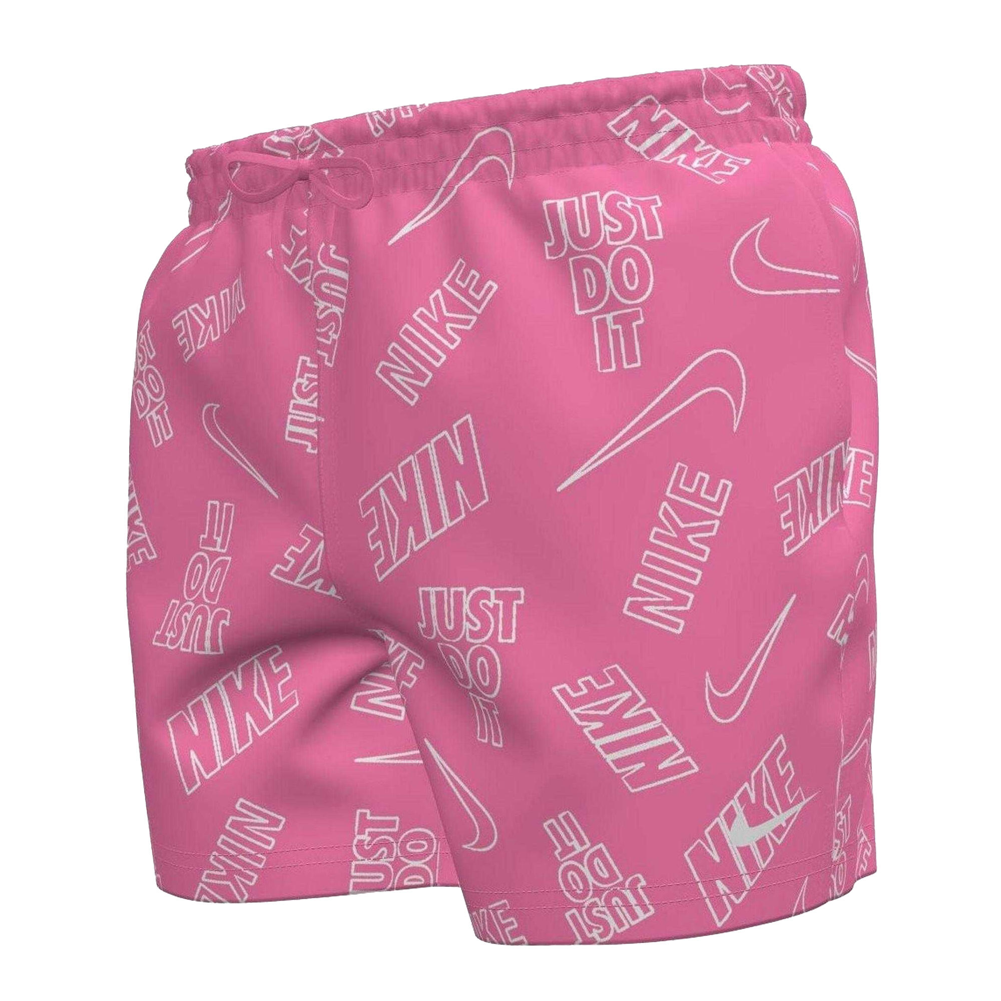 Nike Mens Just Do It All-Over Print Swim Shorts