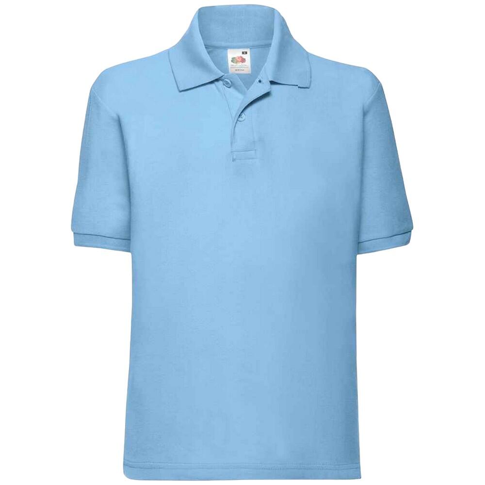 Fruit Of The Loom Childrens/Kids Poly/Cotton Pique Polo Shirt