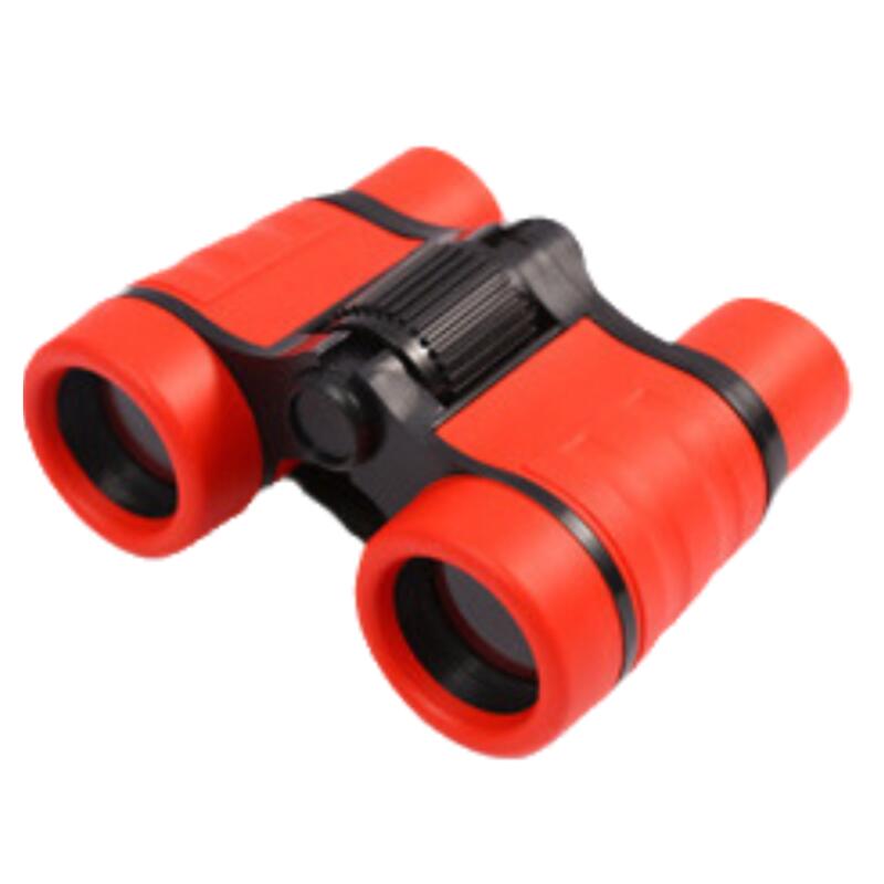 6X30 Lightweight Kids Binoculars with Shoulder Strap - Red