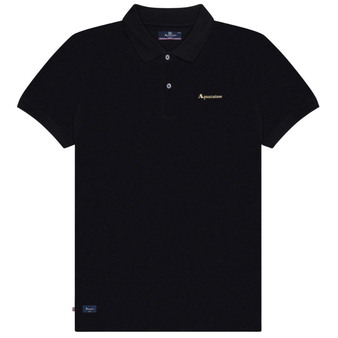 Aquascutum Mens Active Cotton Dri-FIT Polo Shirt