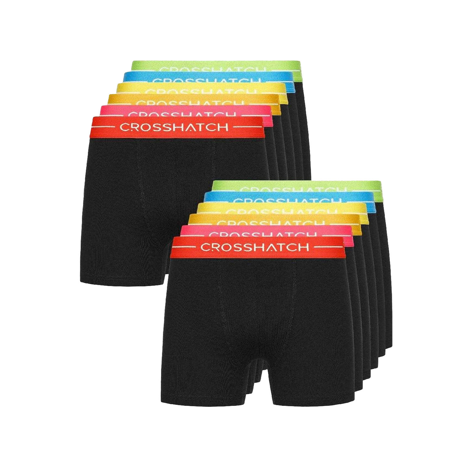 Crosshatch Mens Cotton Blend Boxer Shorts
