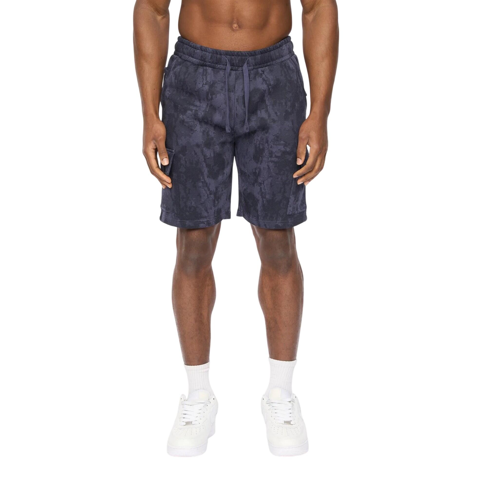 Crosshatch Mens Bardon Camo Cargo Shorts