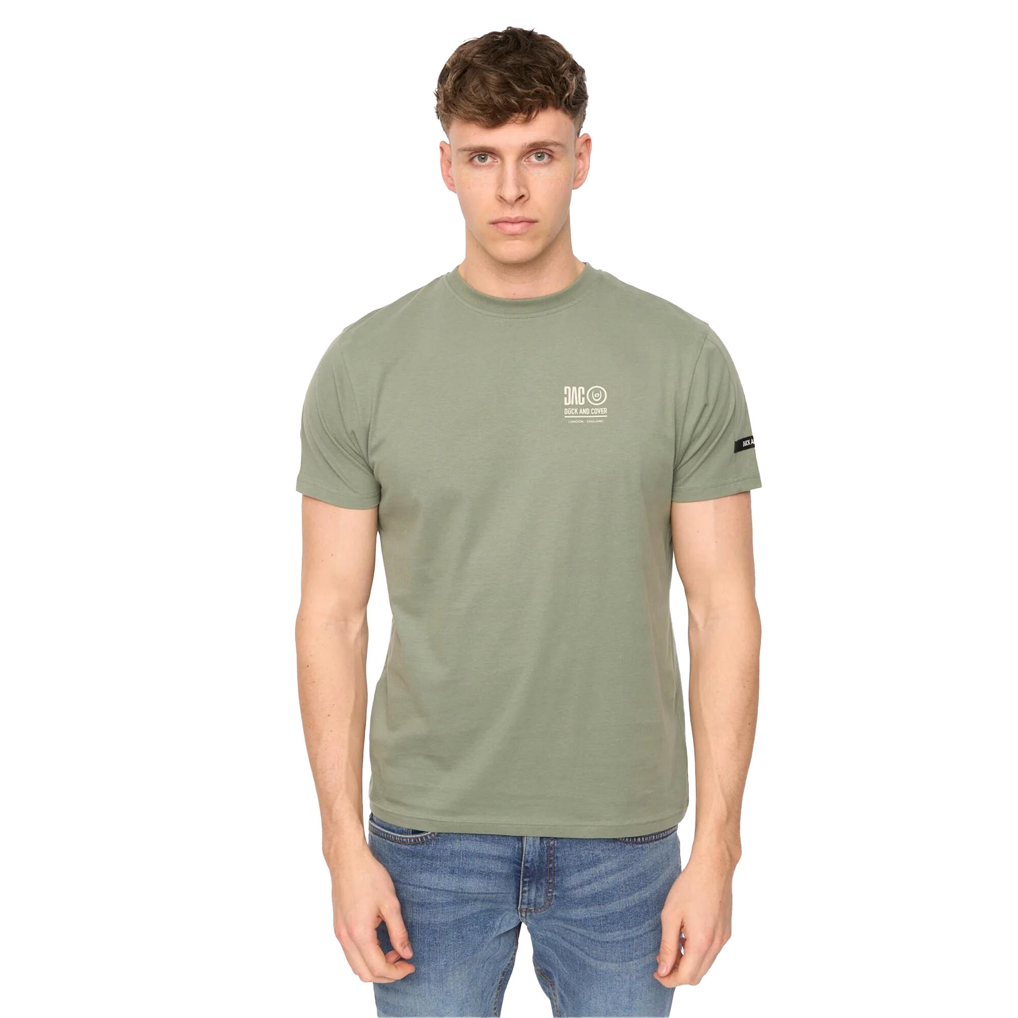 Duck and Cover Mens Lynnfold Cotton Everyday T-Shirt