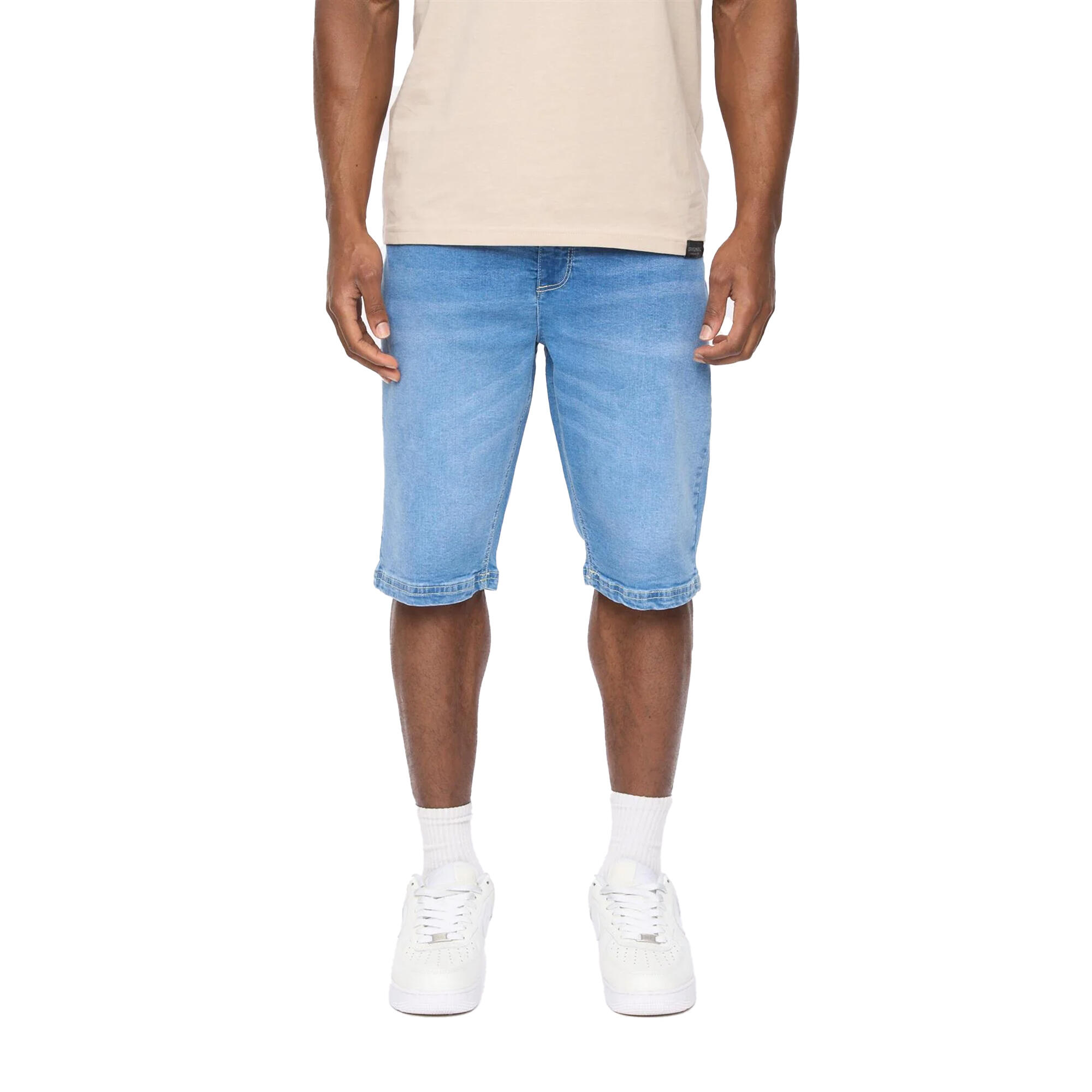 Crosshatch Mens Hammersmith Denim Shorts