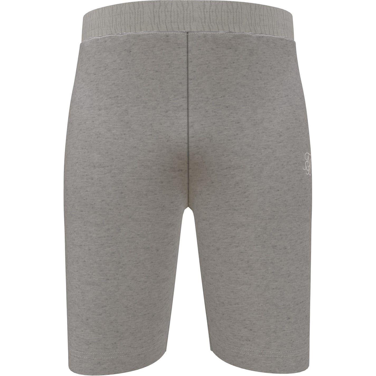 SikSilk Mens Logo Sweat Shorts