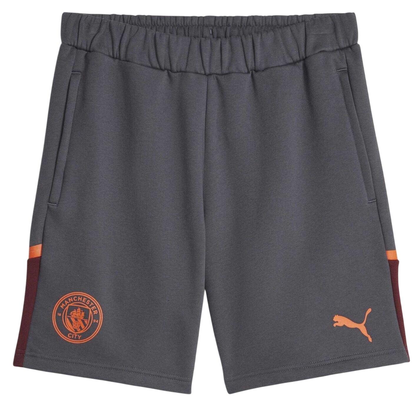 Puma Mens Casuals Elasticated Manchester City FC Football Shorts