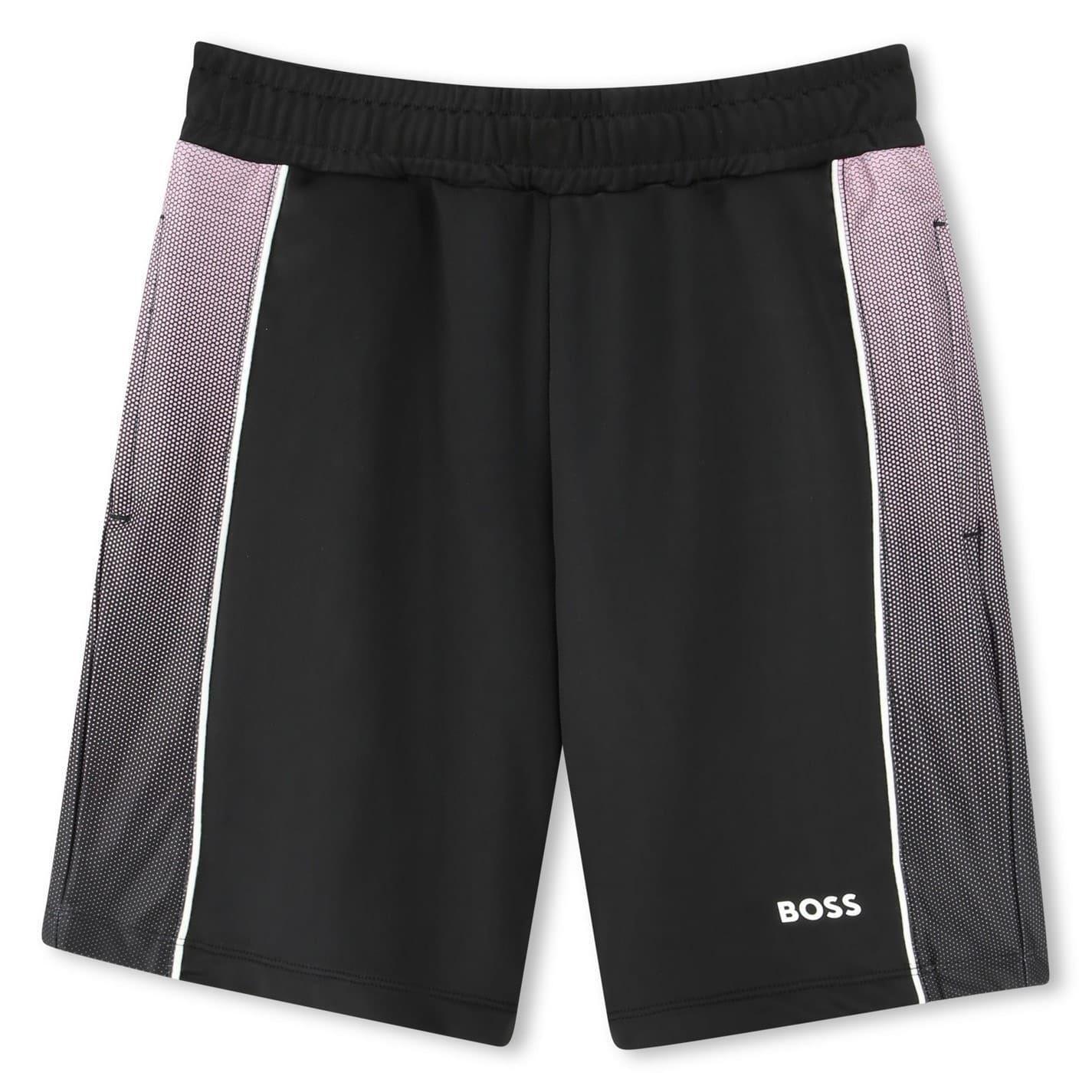 Boss Childrens/Kids Gradient Side Panels Relaxed Fit Shorts
