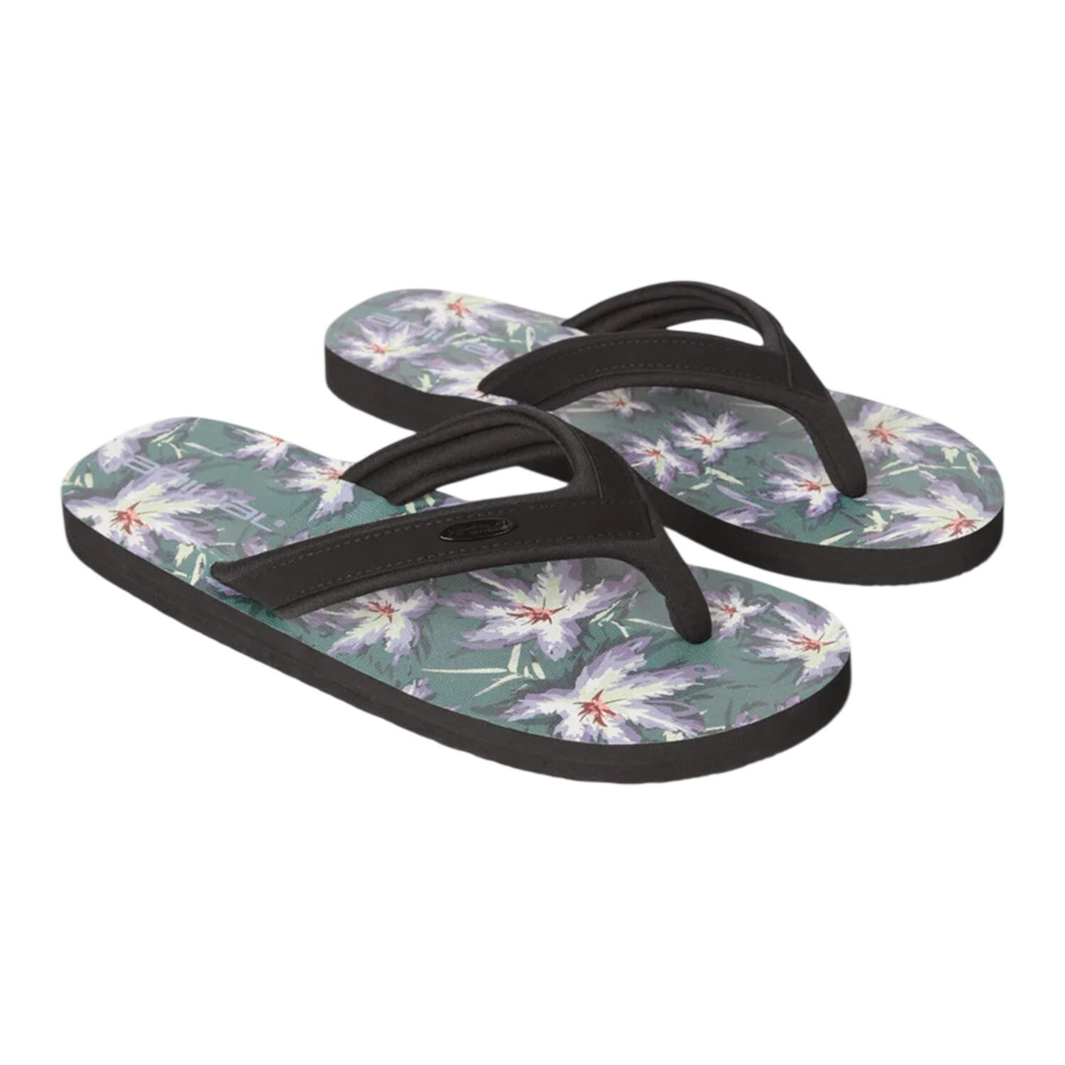 Animal Mens Jekyl Leaves Logo Flip Flops