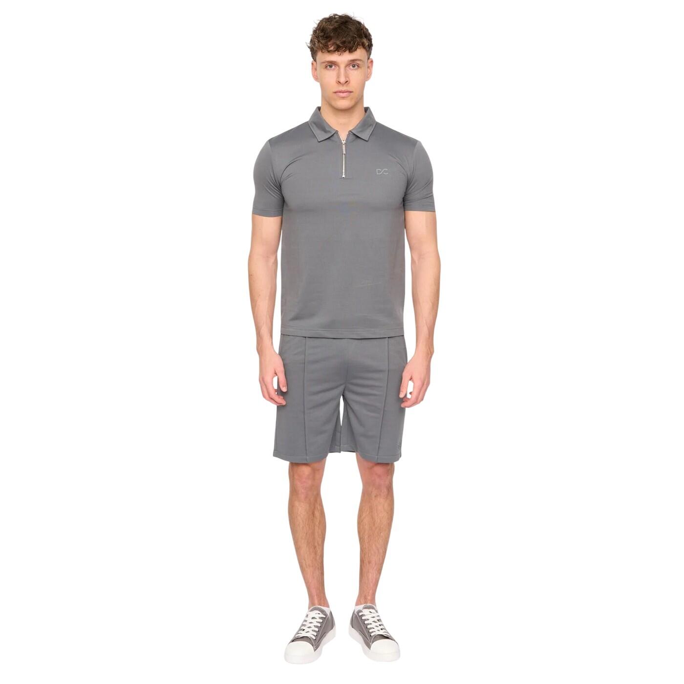 Duck and Cover Mens Medford Pintuck Everyday Polo and Shorts Set