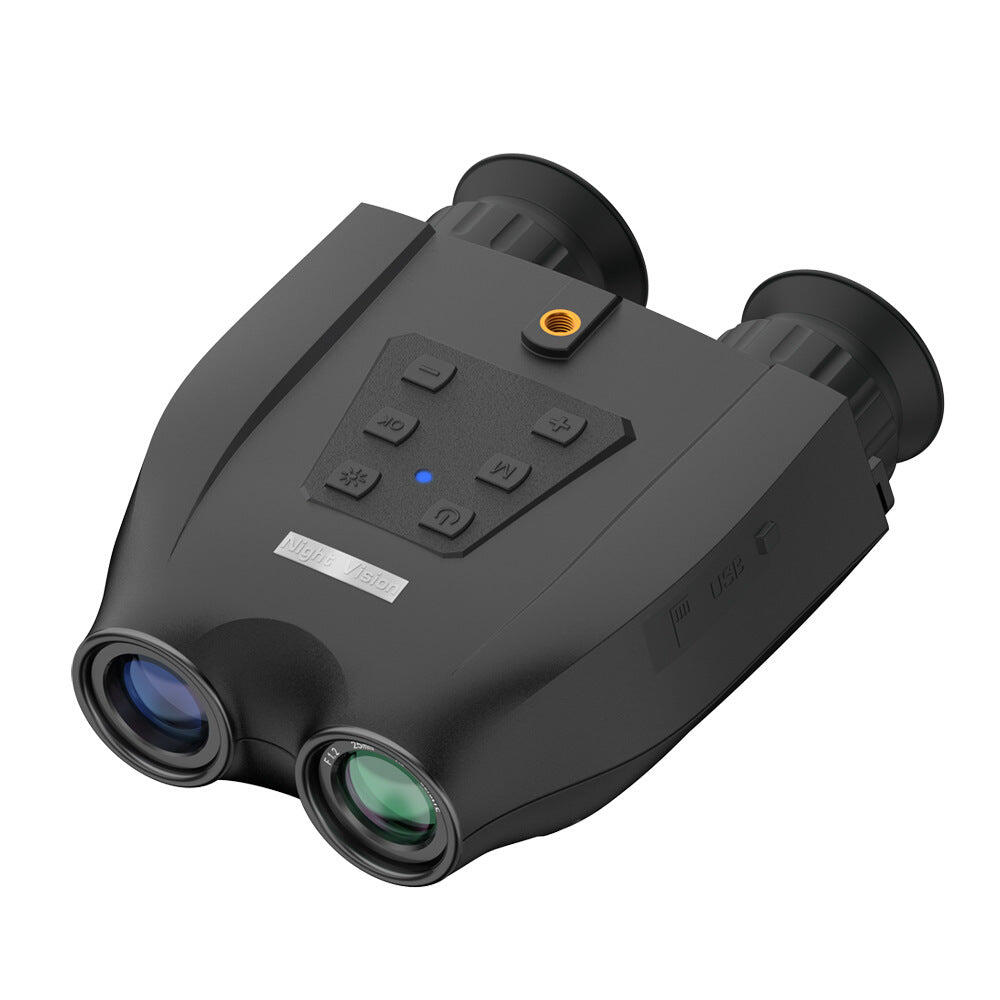 Professional 6X Zoom HD Digital Night Vision Binoculars - Black