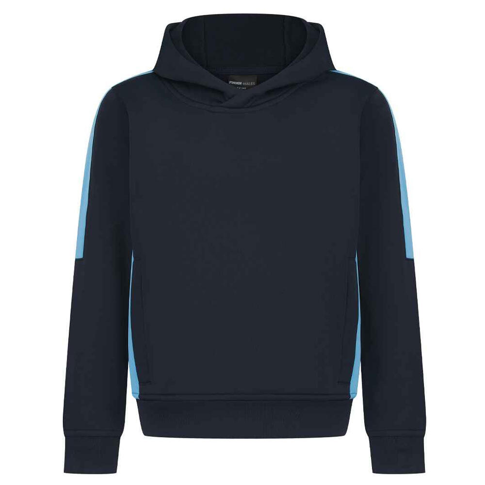 Finden & Hales Childrens/Kids Team Contrast Hoodie