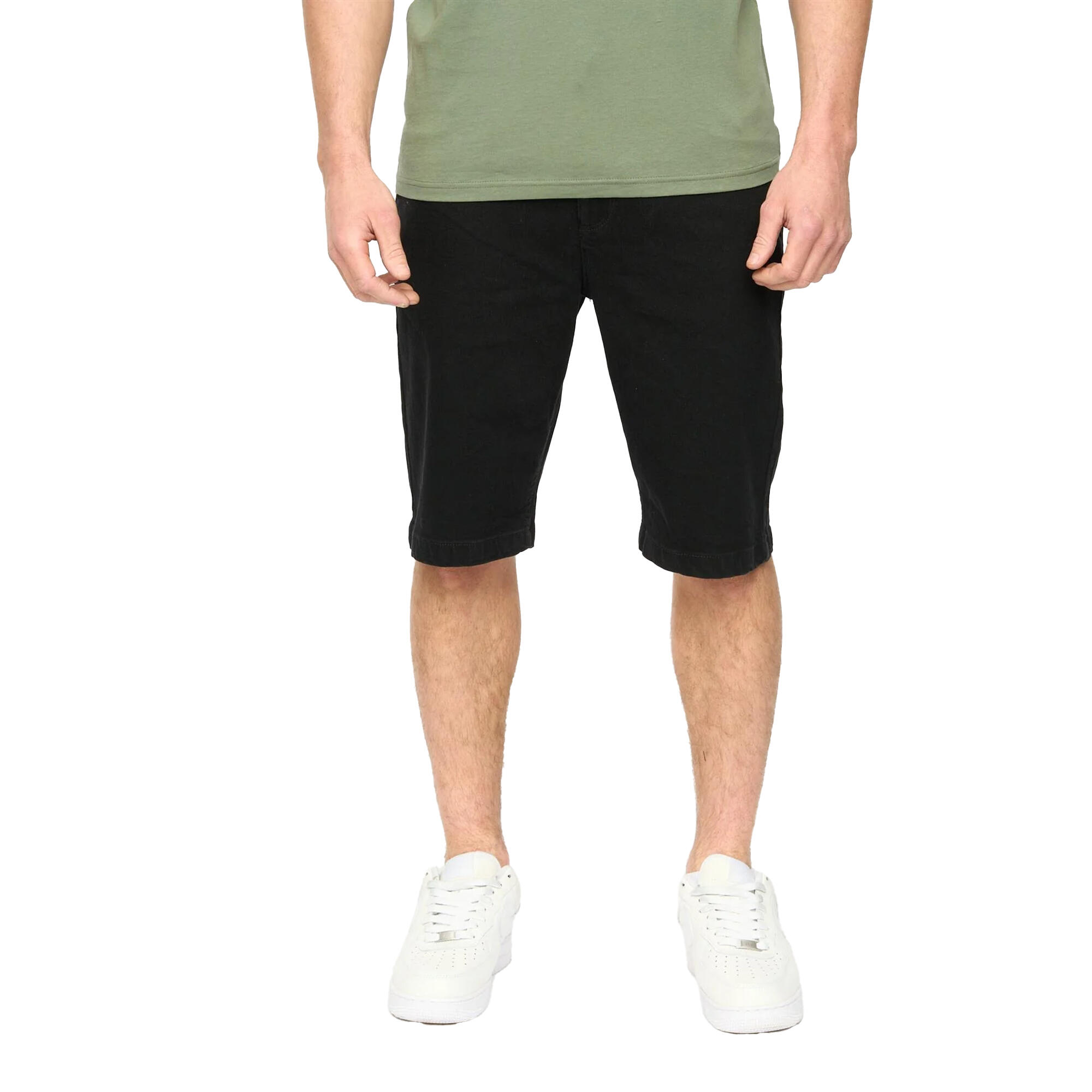 Crosshatch Mens Kamaline Denim Shorts