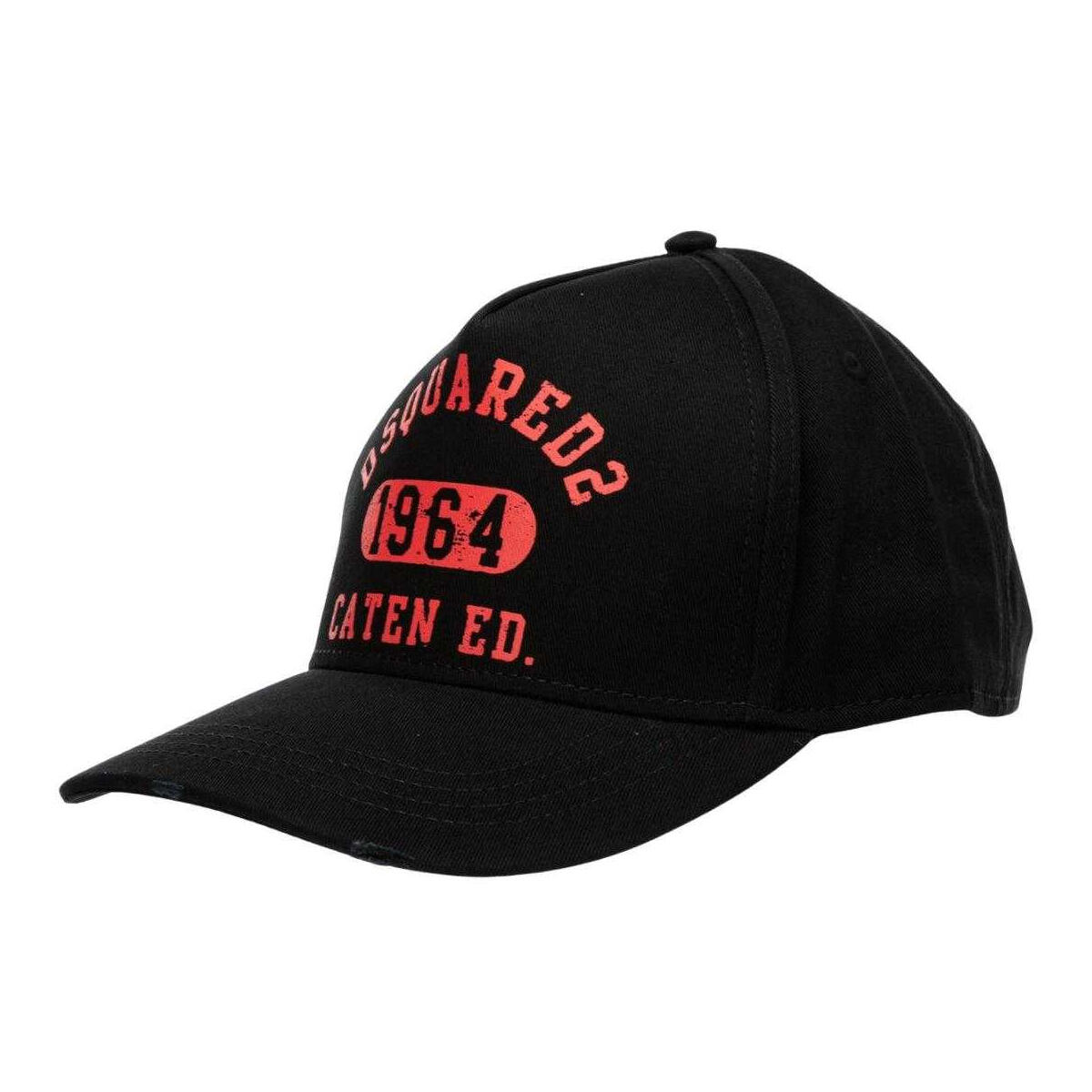 DSquared2 Unisex Adult 1964 Logo Cotton Baseball Cap