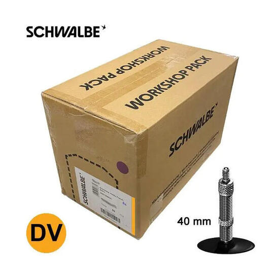 Chambre à air Schwalbe DV13 26" (ETRTO 40/62-559) hv 40 mm 50 pièces