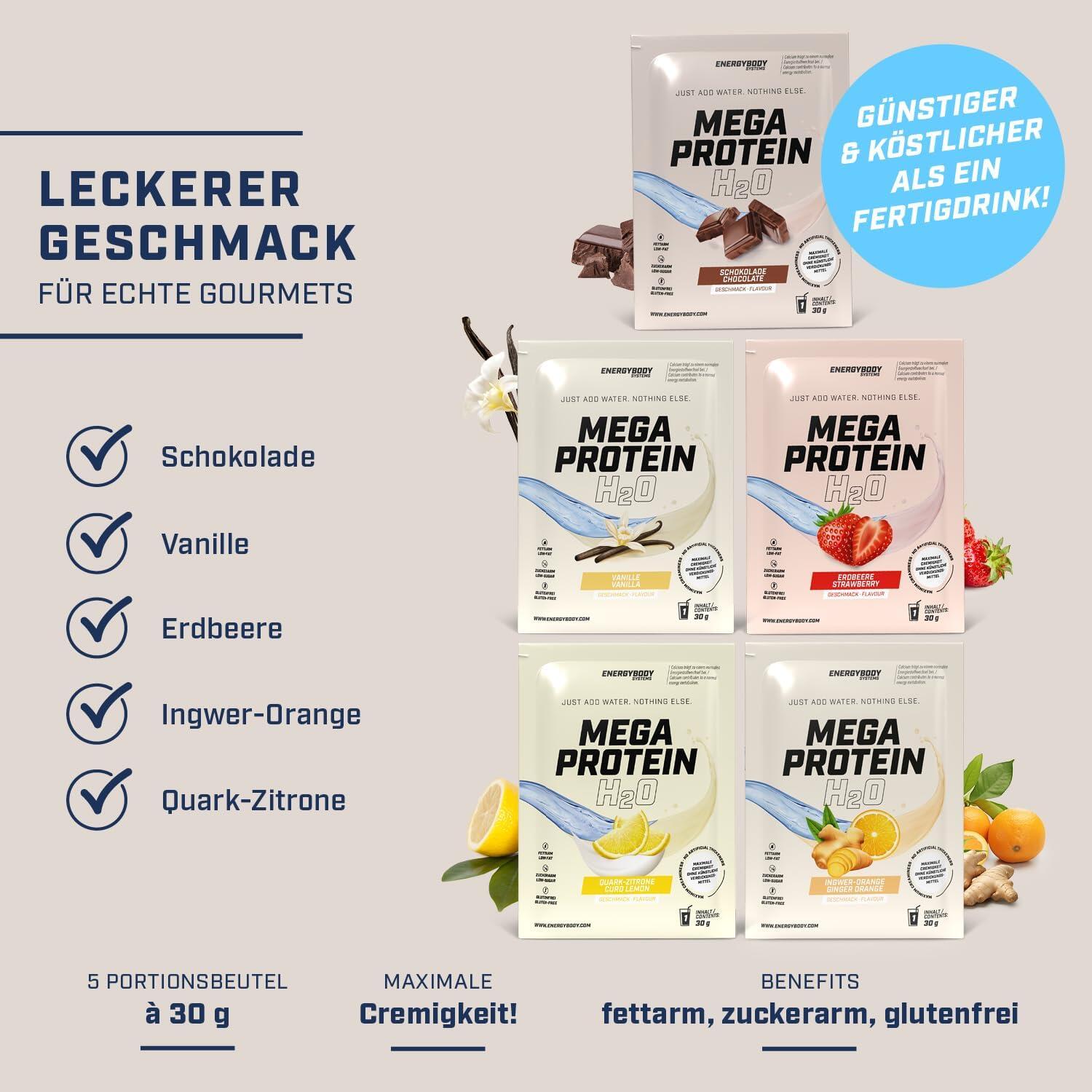 Mega Protein H2O Probierpaket 2/4